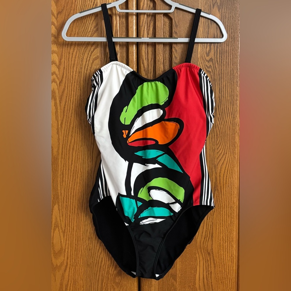 VENUS Multicolor Abstract One Piece Swimsuit